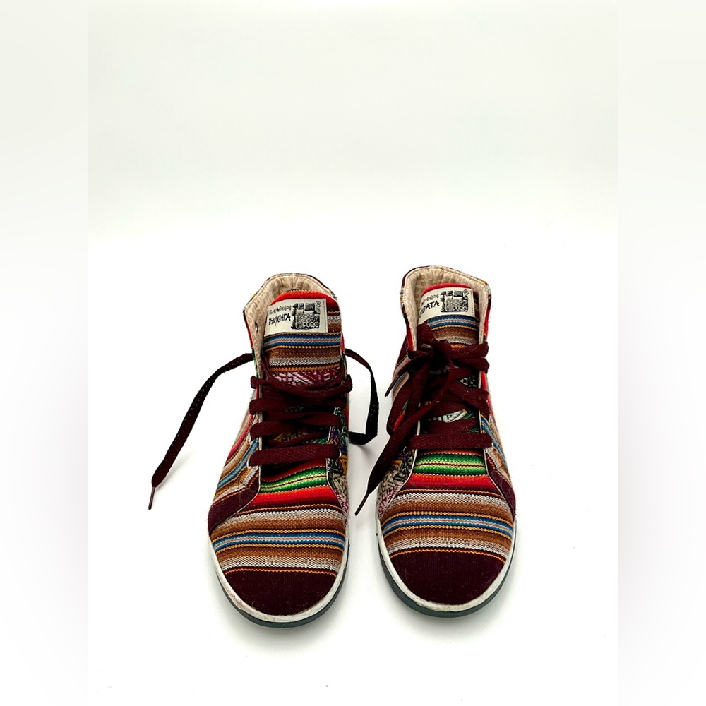 Colorful Striped Women's Sneakers